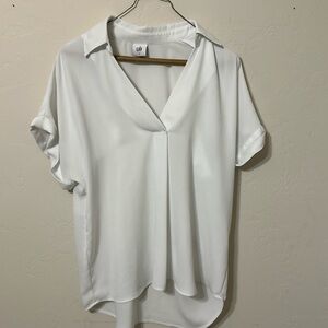 Cabi Small White Blouse
